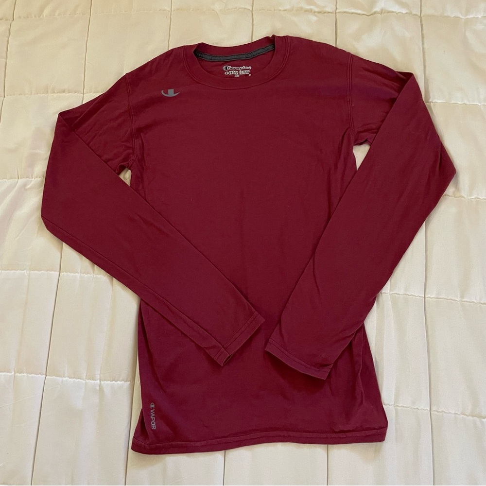 Champion Vapor Cotton Long Sleeve Tee